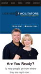Mobile Screenshot of licensedfacilitators.com